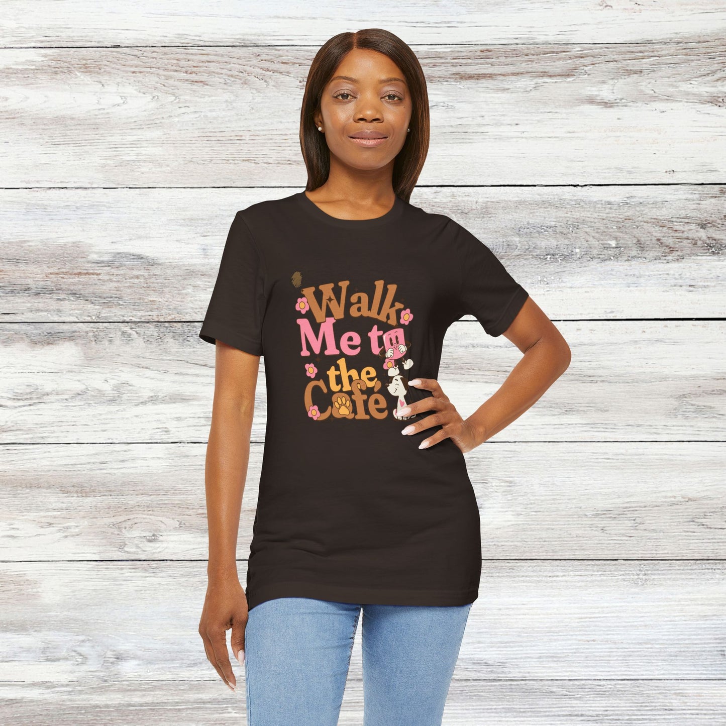 Walk Me to the Cafe - Graphic Tee