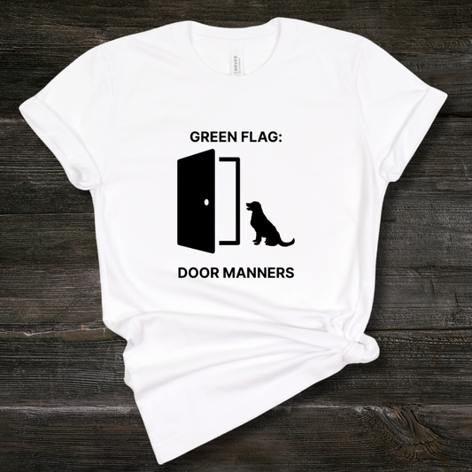 Green Flag: Door Manners - Graphic Tee