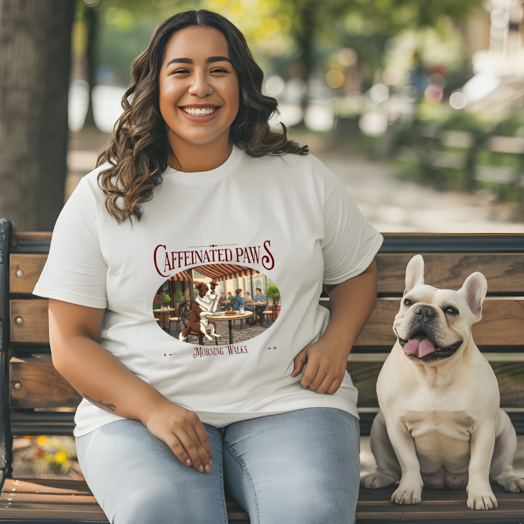 Caffeinated Paws - Graphic Tee