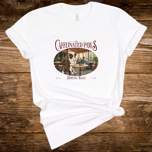 Caffeinated Paws - Graphic Tee