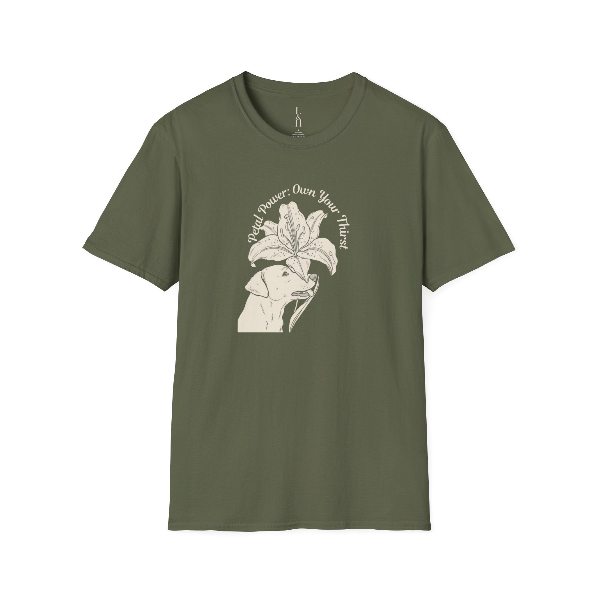 Petal Power: Own Your Thirst T-Shirt
