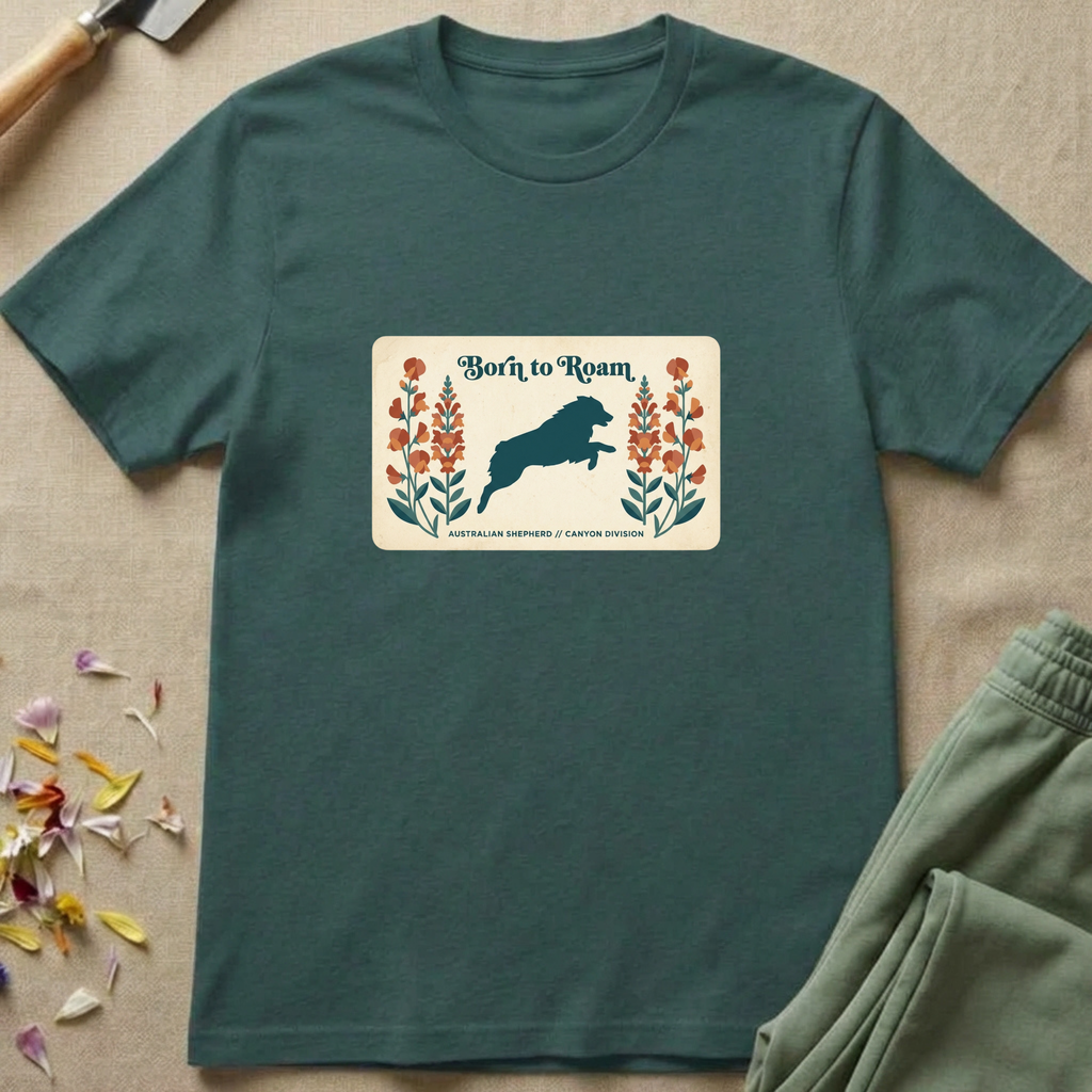 Wilderness Badge Australian Shepherd T-Shirt