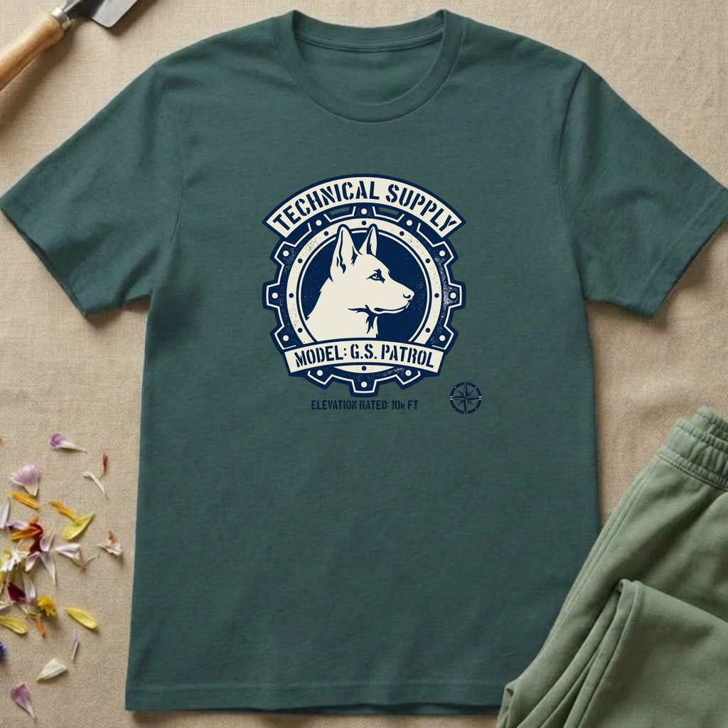 Supply Label German Shepherd T-Shirt