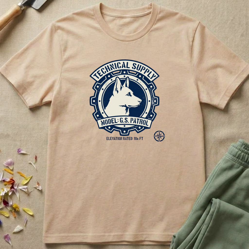 Supply Label German Shepherd T-Shirt