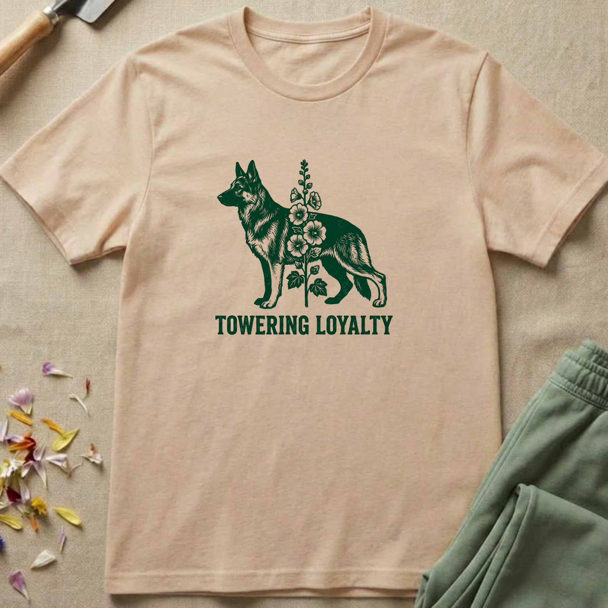 Xylographic Wilds German Shepherd T-Shirt