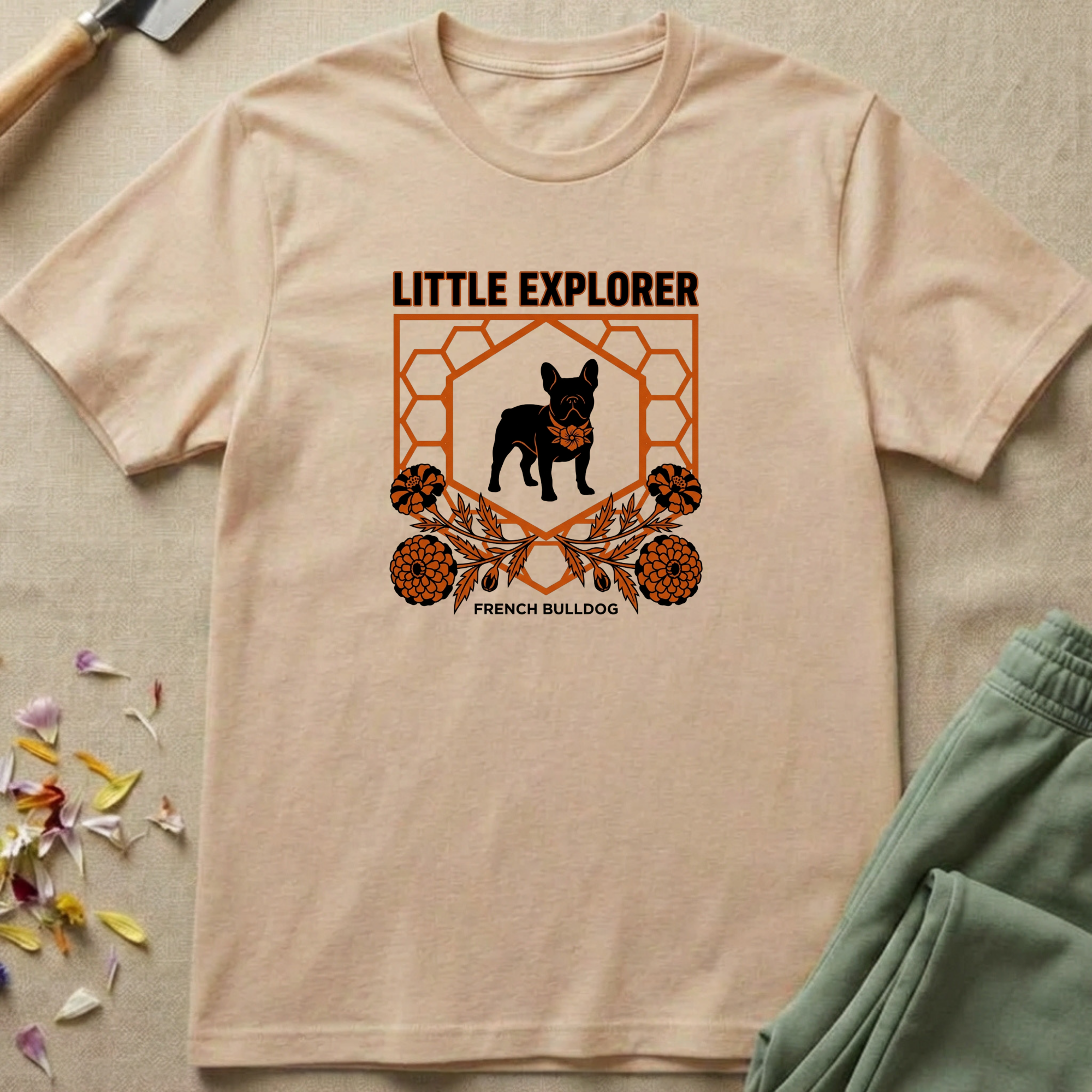 Wilderness Badge French Bulldog T-Shirt