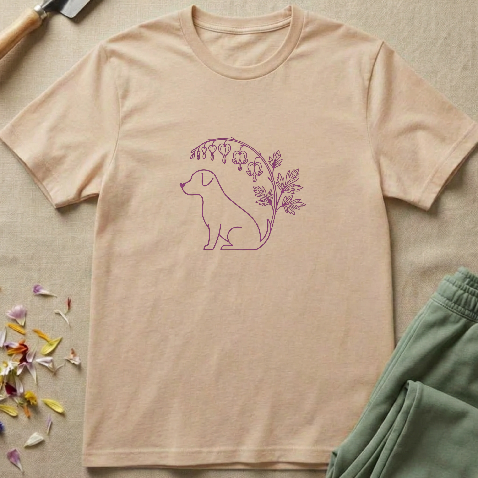 Heart Breed Dog T-Shirt