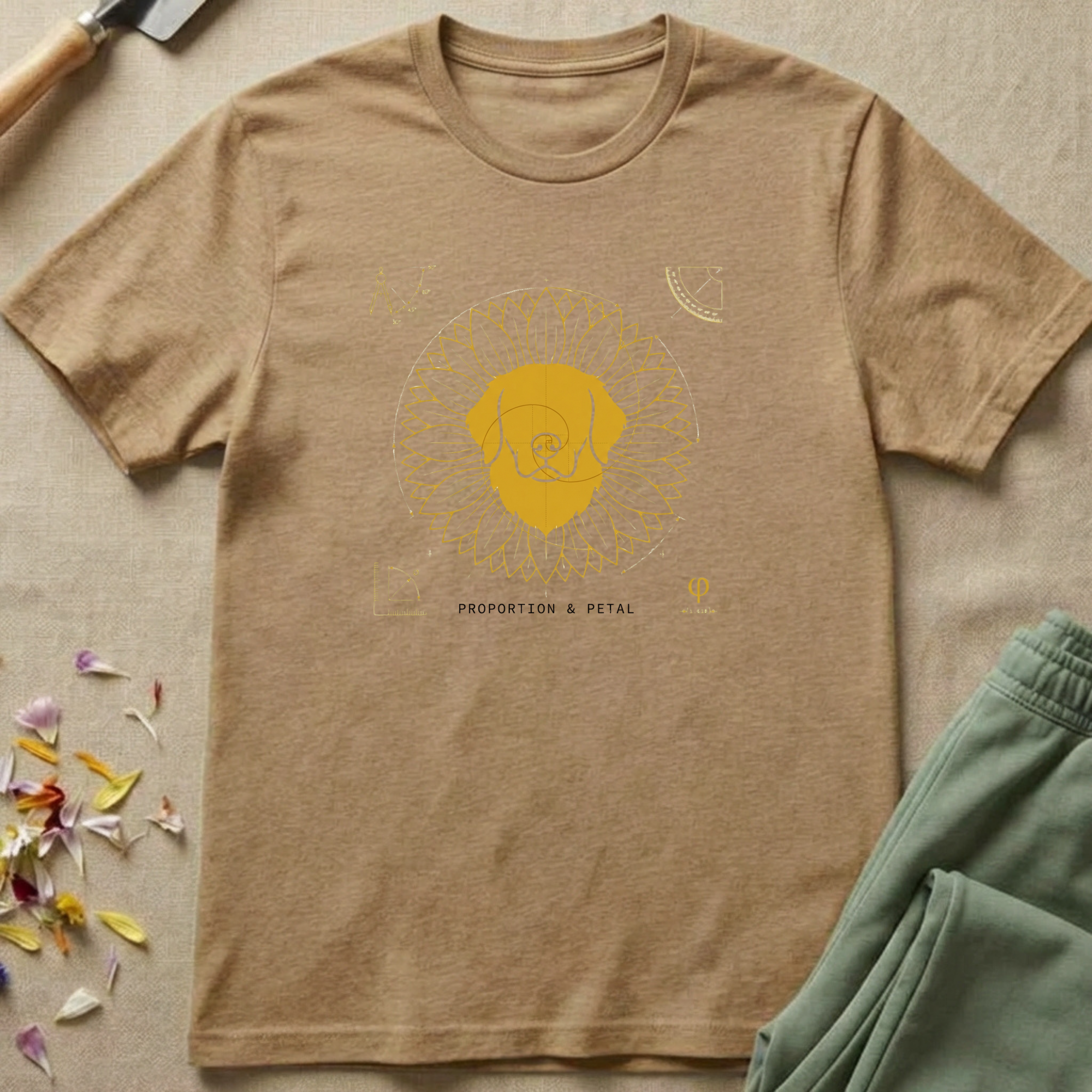 Vetruvian Wilds Golden Retriever T-Shirt
