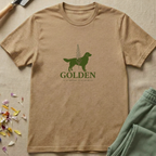 Etymological Garden Golden Retriever T-Shirt
