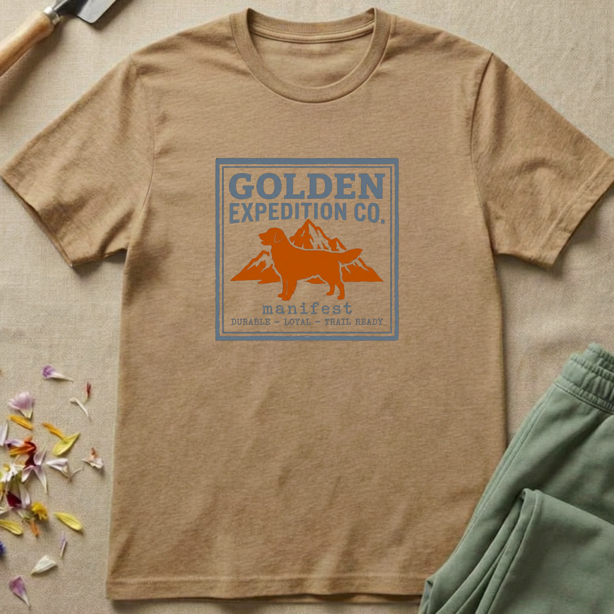 Supply Label Golden Retriever T-Shirt