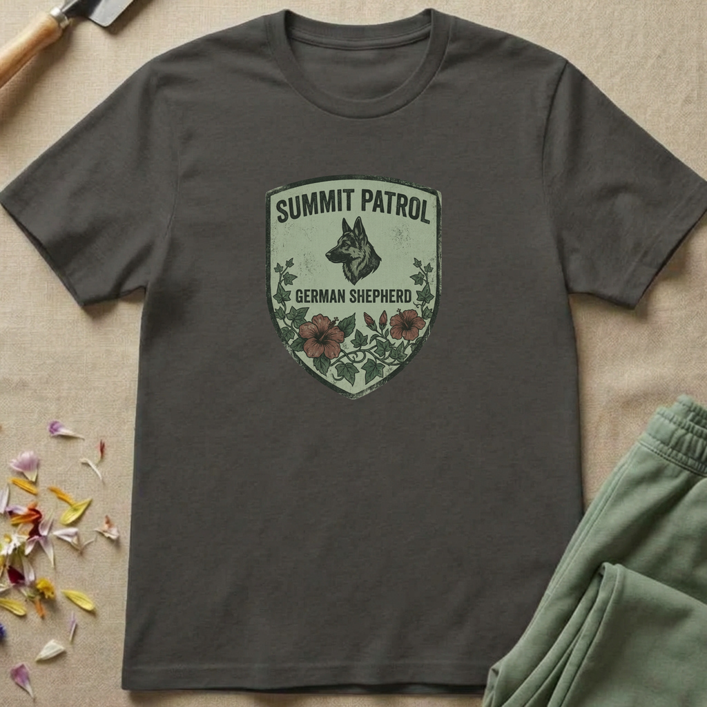 Wilderness Badge German Shepherd T-Shirt