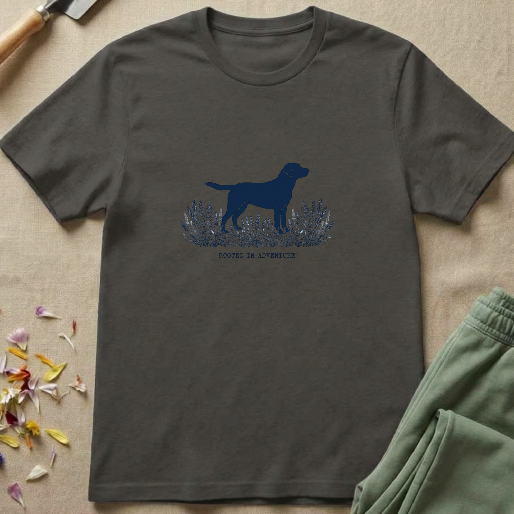 Botanical Homestead Labrador Retriever T-Shirt