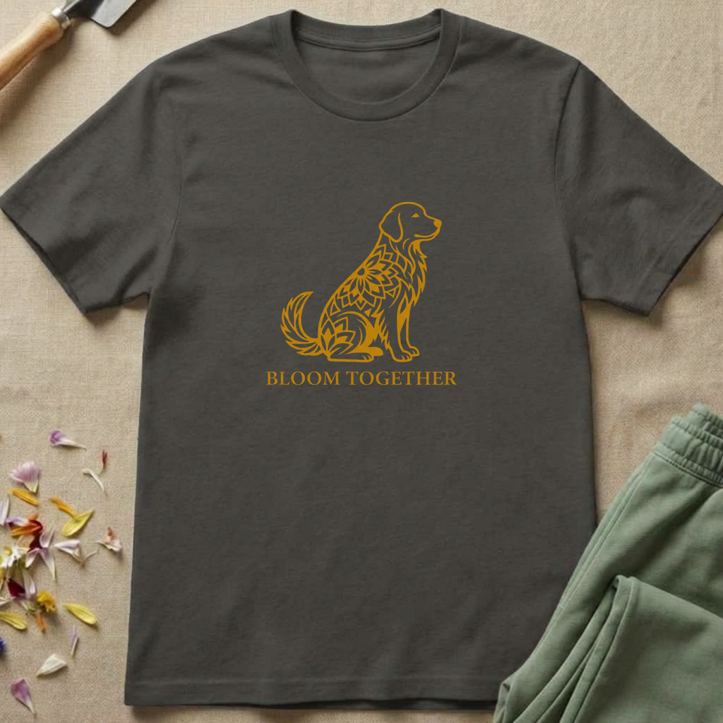 Rooted & Restored Golden Retriever T-Shirt
