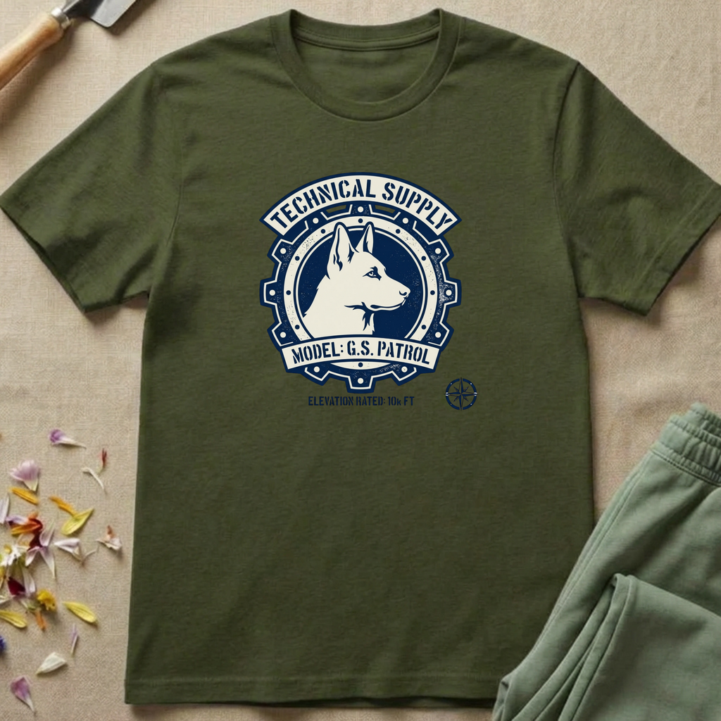 Supply Label German Shepherd T-Shirt