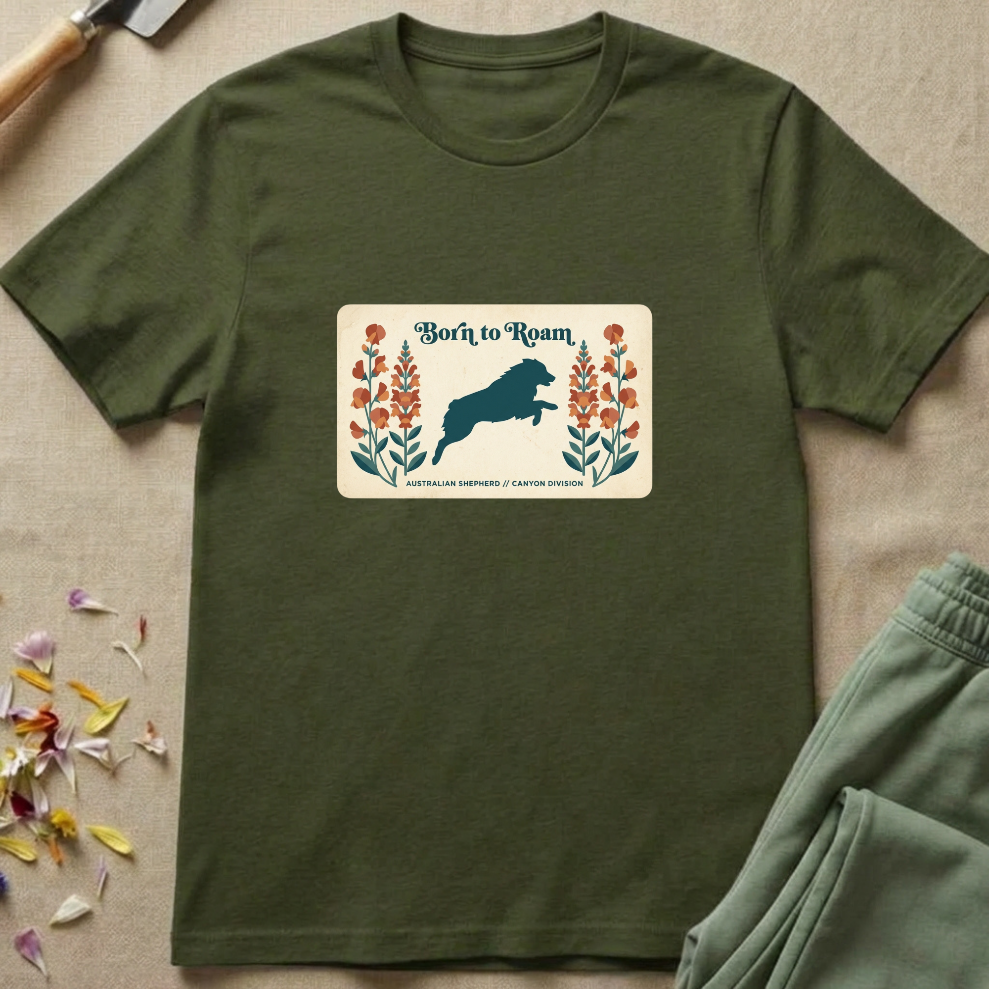 Wilderness Badge Australian Shepherd T-Shirt