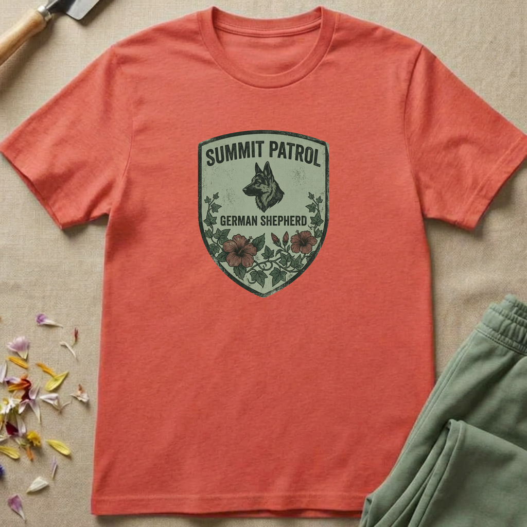 Wilderness Badge German Shepherd T-Shirt
