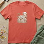 Heirloom Herbarium Golden Retriever T-Shirt