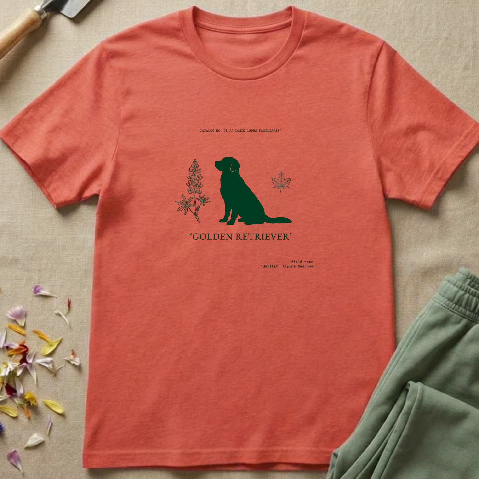 Archivist Golden Retriever T-Shirt