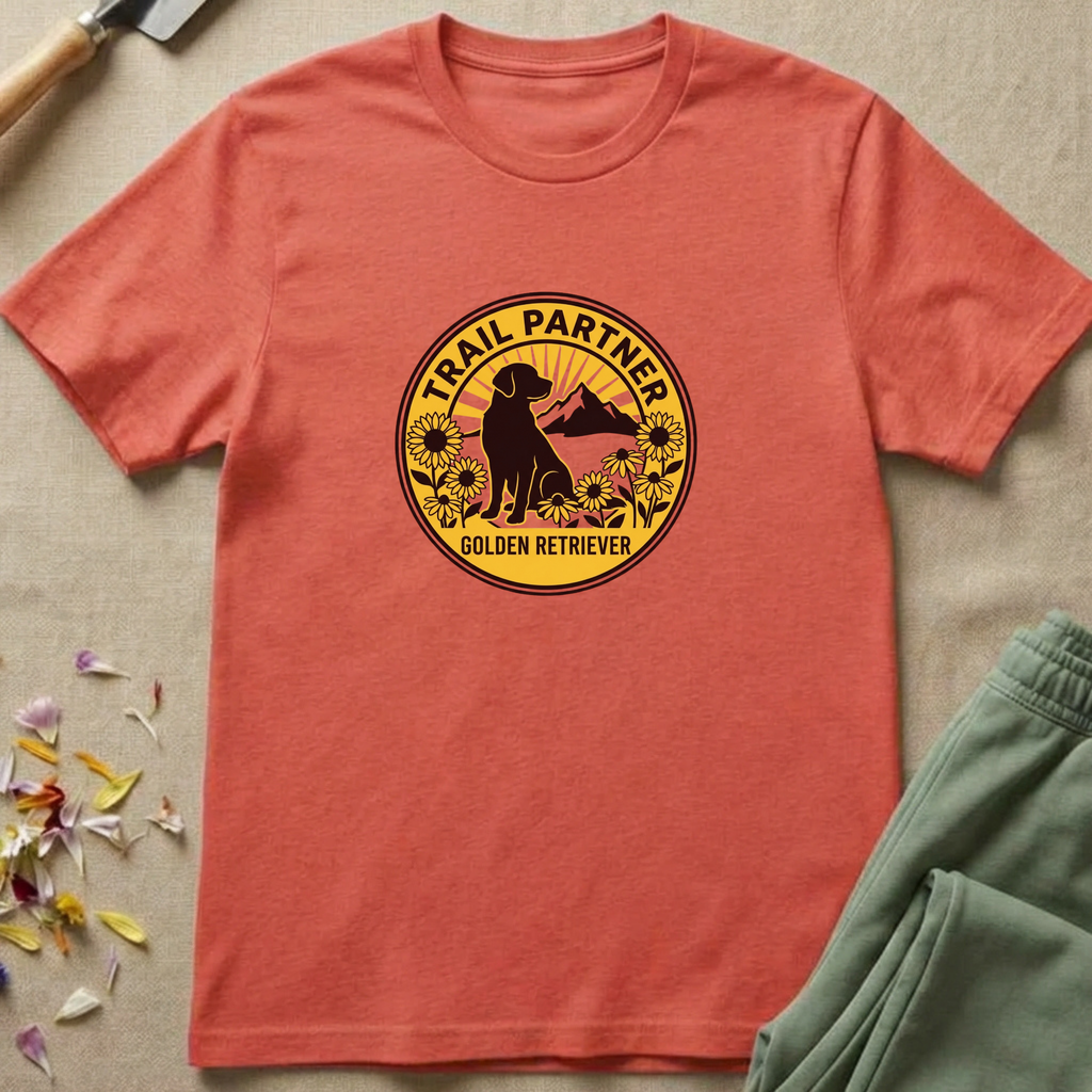 Wilderness Badge Golden Retriever T-Shirt